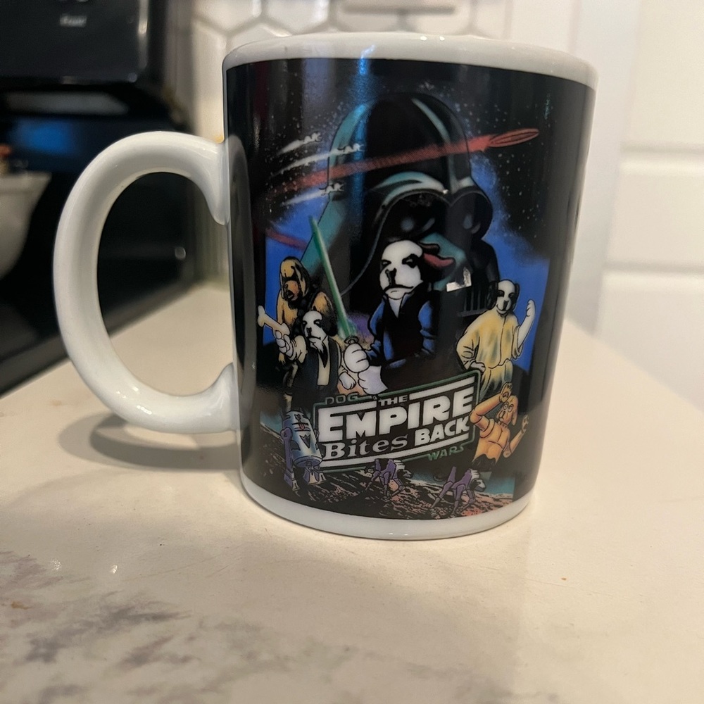 Big Dogs The empire bites back Star Wars Parody 1997 Mug